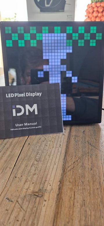 IDotMatrix LED Pixel Smart Display. Verbinden met telefoon!