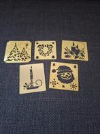 Kerst stanssjablonen, Diversen, Kerst, Ophalen of Verzenden, Gebruikt