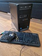 Desktop computer, toetsenbord en muis (met windows), Ophalen, Gebruikt, HDD, 8 GB