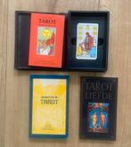 Tarot kaarten en boeken, Boeken, Esoterie en Spiritualiteit, Ophalen of Verzenden, Zo goed als nieuw, Tarot of Kaarten leggen