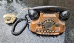 Vintage koperen telefoon PTT / ERICSON, Telecommunicatie, Vaste telefoons | Niet Draadloos, Ophalen of Verzenden, Gebruikt, Met draaischijf