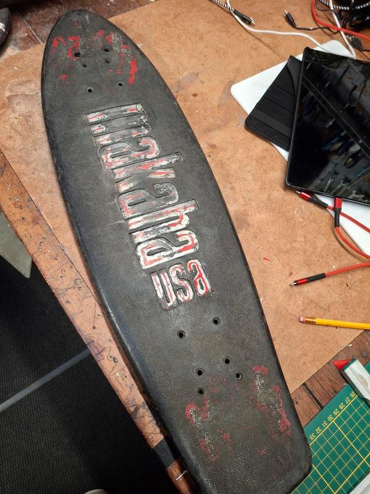 Vintage Makaha Skateboard - Jaren '70/'80, Sport en Fitness, Skateboarden, Gebruikt, Skateboard, Ophalen of Verzenden