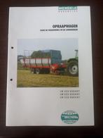 Te koop folder opraapwagen Mengele, Folder, Ophalen of Verzenden, Zo goed als nieuw