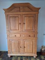 Blank eiken buffetkast, Huis en Inrichting, Ophalen, Gebruikt, 200 cm of meer, Eikenhout