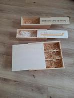 Houten wijnkistjes €5,- per stuk., Ophalen, Overige gebieden, Overige typen