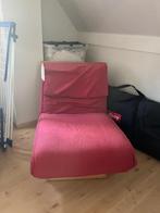 Slaapbank, Huis en Inrichting, Slaapkamer | Slaapbanken, Ophalen, 190 cm of minder, Zo goed als nieuw, Rood