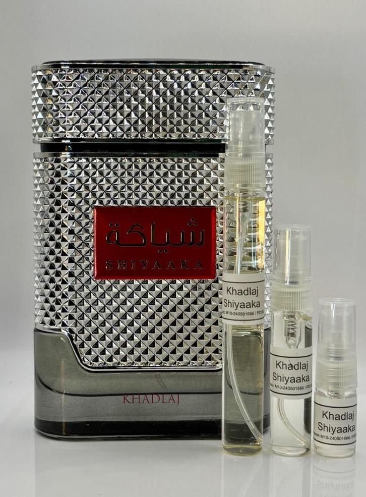 Khadlaj - Shiyaaka sample | decant 2ml-10ml, Sieraden, Tassen en Uiterlijk, Uiterlijk | Parfum, Nieuw, Verzenden