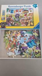 Ravensburger Puzzel XXL 100 Stukjes - Puppies, Hobby en Vrije tijd, Denksport en Puzzels, Ophalen of Verzenden, Minder dan 500 stukjes