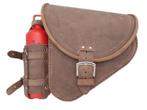 Lederen Swingarm Tas + Benzinefles Houder, Verzenden, Nieuw