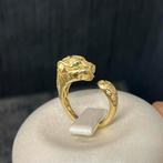 14k gouden ring panter model, Ophalen of Verzenden, Nieuw, Goud