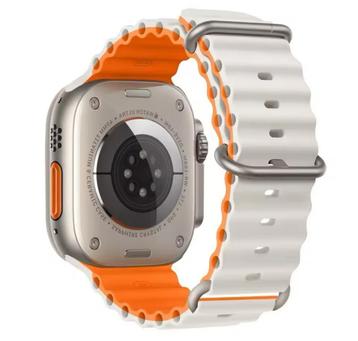 Apple Watch bandjes 49mm/46mm/45mm/44mm/42mm/40mm siliconen  beschikbaar voor biedingen