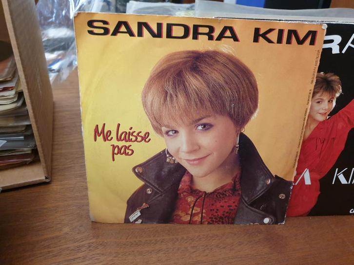 Sandra Kim - Me Laisse Pas (x19), Cd's en Dvd's, Vinyl Singles, Gebruikt, Pop, Ophalen of Verzenden