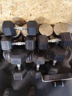 Goeie Dumbbells - 2x5 tot 2x35 kg - Home Gym, Sport en Fitness, Fitnessmaterialen, Ophalen, Gebruikt, Rug, Dumbbell