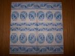 Servetten per stuk nr.32 (DELFT BLAUWE EIEREN), Ophalen of Verzenden, Nieuw, Materiaal