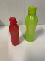 Tupperware waterfles drinkflessen met sportdop, Ophalen, Zo goed als nieuw, Geel, Overige typen