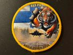 Patch RNLAF 313 SQN Agile Tiger 2025, Ophalen of Verzenden, Luchtmacht, Nederland, Embleem of Badge