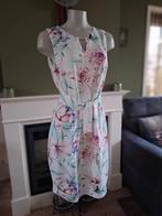 K-Design K Design bloemenprint nieuwe jurk L gratis verz NL, K-design, Verzenden, Wit, Maat 42/44 (L)
