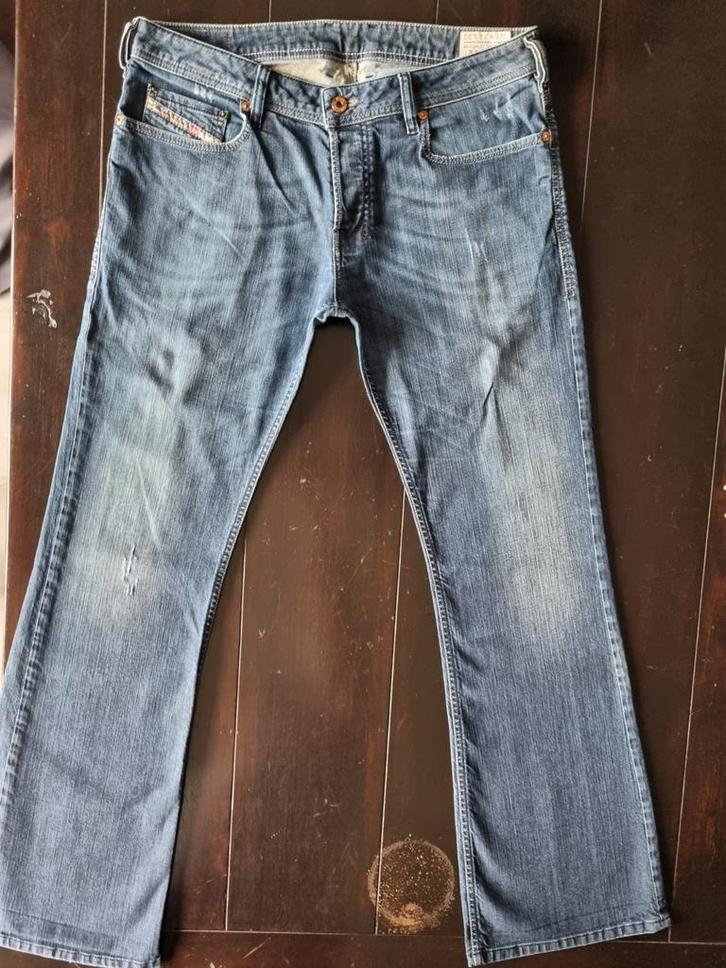 CLASSIC VINTAGE DIESEL ZATHAN REGULAR BOOTCUT STRETCH 33/32!, Kleding | Heren, Spijkerbroeken en Jeans, Zo goed als nieuw, W33 - W34 (confectie 48/50)