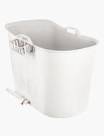 Ekeo Bath Bucket crème kleur. Compleet, Huis en Inrichting, Ophalen, Zo goed als nieuw