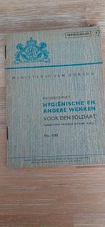 KNIL Voorschrift Ministerie Van Oorlog no 1582, Antiek en Kunst, Ophalen of Verzenden