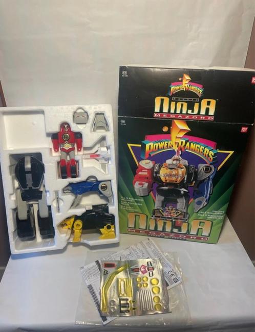 Power Rangers deluxe Ninja Megazord 1995 with Box, Kinderen en Baby's, Speelgoed | Actiefiguren, Zo goed als nieuw, Ophalen of Verzenden