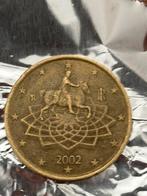 50 euro cent 2002 Italie nordicgold Ruiterstandbeeld, Postzegels en Munten, Munten | Europa | Euromunten, Italië, 50 cent, Losse munt