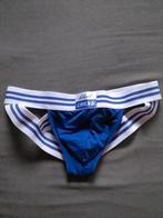 Heren onderbroek jockstrap L gay blauw dunne stof, Kleding | Heren, Ondergoed, Ophalen of Verzenden, Blauw