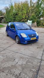 Citroën C2 1.6 I 16V 2005 Blauw, Auto's, Citroën, Voorwielaandrijving, Zwart, 4 cilinders, 625 kg