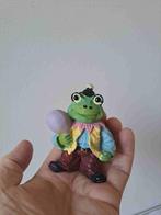 Kikker van kunsthars als clown met ballon 7x4x8.5cm, Verzamelen, Dierenverzamelingen, Ophalen of Verzenden, Zo goed als nieuw