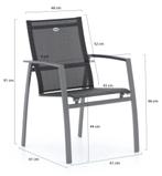 GEZOCHT: Patricio dining chair van Hartman, Tuin en Terras, Ophalen of Verzenden, Zo goed als nieuw, Aluminium, Stapelbaar