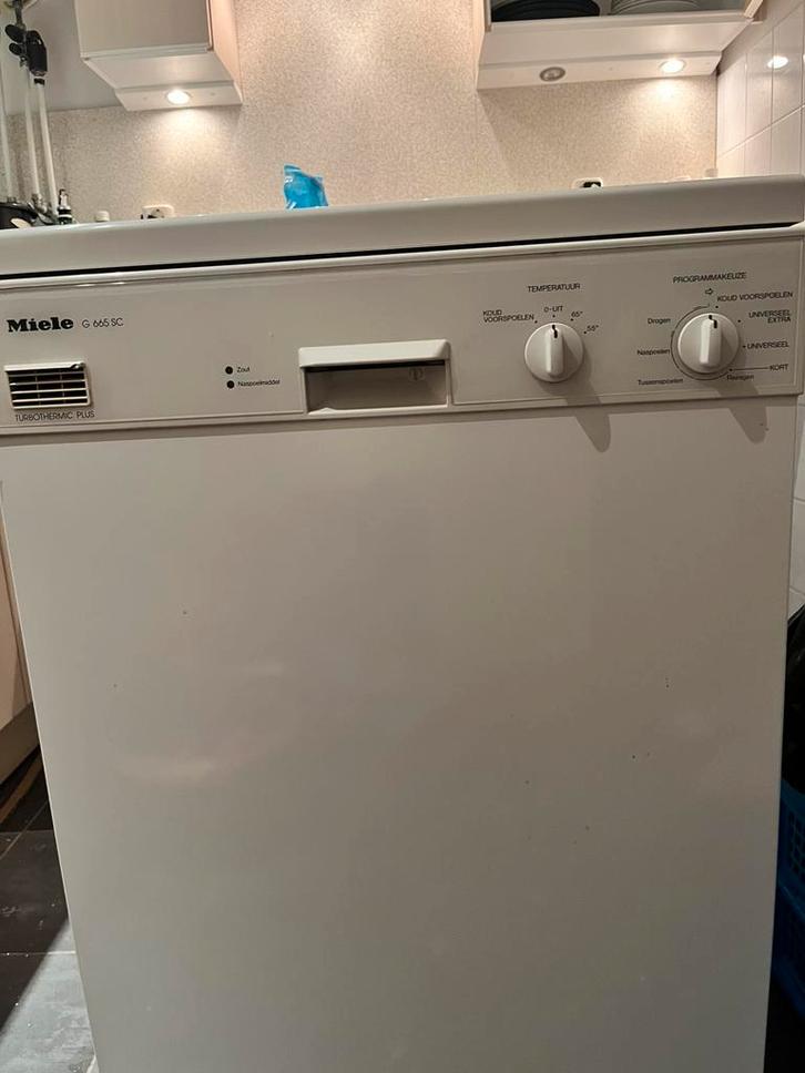 Miele vaatwasmachine G 665 SC met besteklade, Witgoed en Apparatuur, Vaatwasmachines, Gebruikt, Vrijstaand, Minder dan 85 cm, 45 tot 60 cm