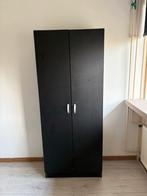 Mooie kledingkast met deuren en planken, Ophalen, Overige materialen, Gebruikt, 50 tot 100 cm