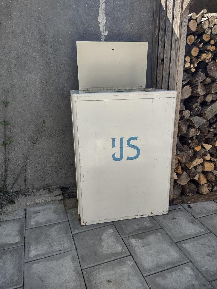 Prachtige vintage ijs koelkast! Retro ijsjes kast! Isolatie., Verzamelen, Retro, Huis en Inrichting, Ophalen of Verzenden