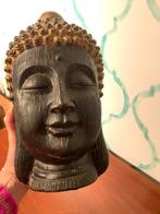 Houten Boeddha Hoofdbeeldje, Ophalen of Verzenden
