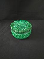 Mooi Ingrid Bohemia glas doosje, fabricage Curt Schlevogt, Antiek en Kunst, Antiek | Glas en Kristal, Ophalen of Verzenden