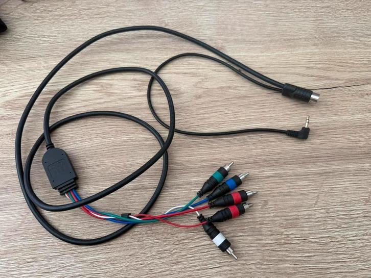 SEGA Mega Drive 1 - YPbPr Component Kabel, Spelcomputers en Games, Spelcomputers | Overige Accessoires, Zo goed als nieuw, Ophalen of Verzenden