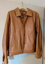 Vintage Leren Jas m.52, Kleding | Heren, Ophalen of Verzenden, Gedragen, Maat 52/54 (L), Bruin
