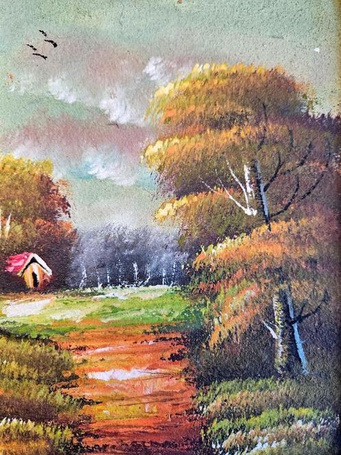 Vintage olieverfschilderij, Antiek en Kunst, Kunst | Schilderijen | Klassiek, Verzenden