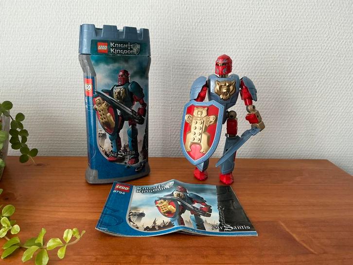 Lego Knights’ Kingdom 8794 Sir Santis, Kinderen en Baby's, Speelgoed | Duplo en Lego, Zo goed als nieuw, Ophalen of Verzenden
