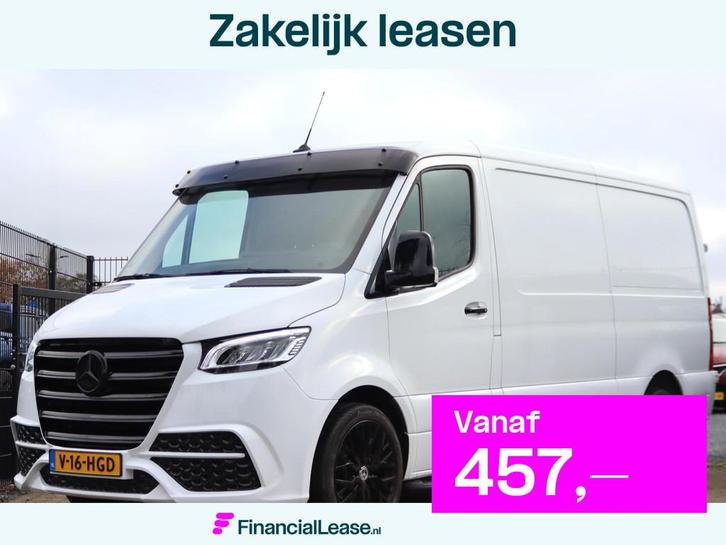 Mercedes-Benz Sprinter 317CDI L2H1 Leder, Cruise Control, Na, Auto's, Bestelauto's, Bedrijf, Lease, Financial lease, ABS, Achteruitrijcamera