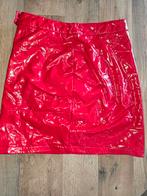 Lak rok, Kleding | Dames, Rokken, Verzenden, Nieuw, Rood, Boven de knie