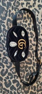 Gucci beltbag marmont, Ophalen of Verzenden, Zo goed als nieuw, Zwart, Overige merken