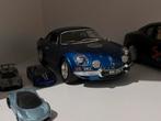 Renault alpine 1:18 burago, Ophalen of Verzenden, Zo goed als nieuw, Bburago