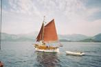 zeilboot mast hout massief en zeilplan, Watersport en Boten, Ophalen, 6 meter of meer, Geen, Minder dan 15 m²