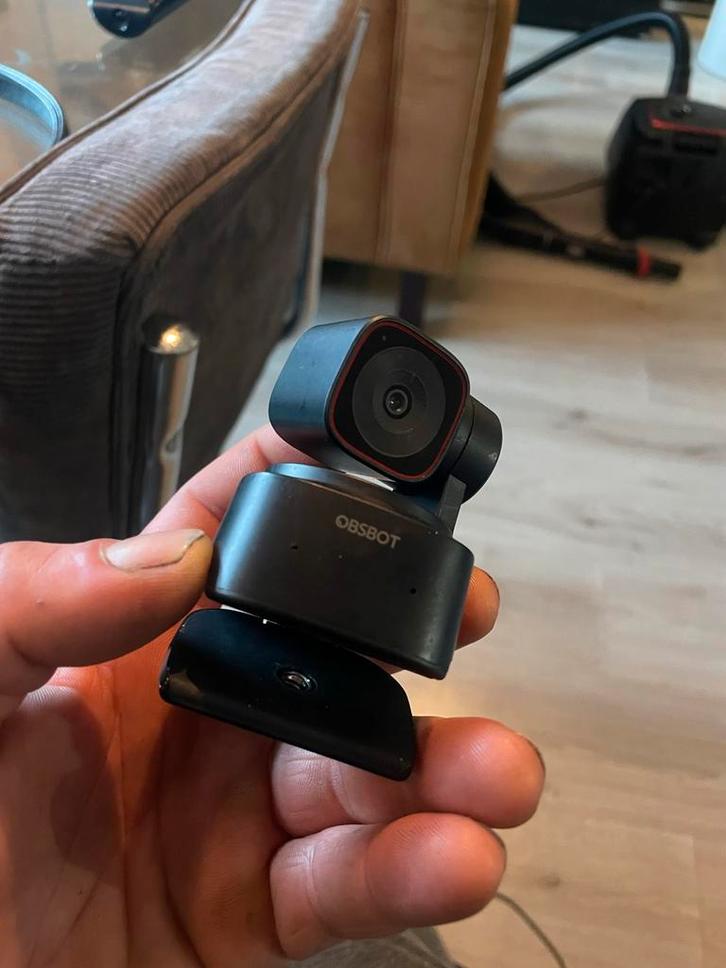 OBSBOT Tiny AI Webcam - Auto Tracking - Full HD, Computers en Software, Webcams, Nieuw, Bedraad, ChromeOS, Monitorclip, Ophalen of Verzenden
