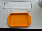 retro botervloot oranje vintage plastic bakje, Ophalen of Verzenden, Huis en Inrichting