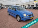 Volkswagen Polo 1.4-16V MOOIE AUTO BEL 0619590613 AIRCO, Voorwielaandrijving, Gebruikt, 4 cilinders, Blauw