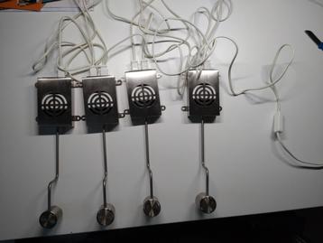 Set van 4 ikea kast lamp grundtal beschikbaar voor biedingen