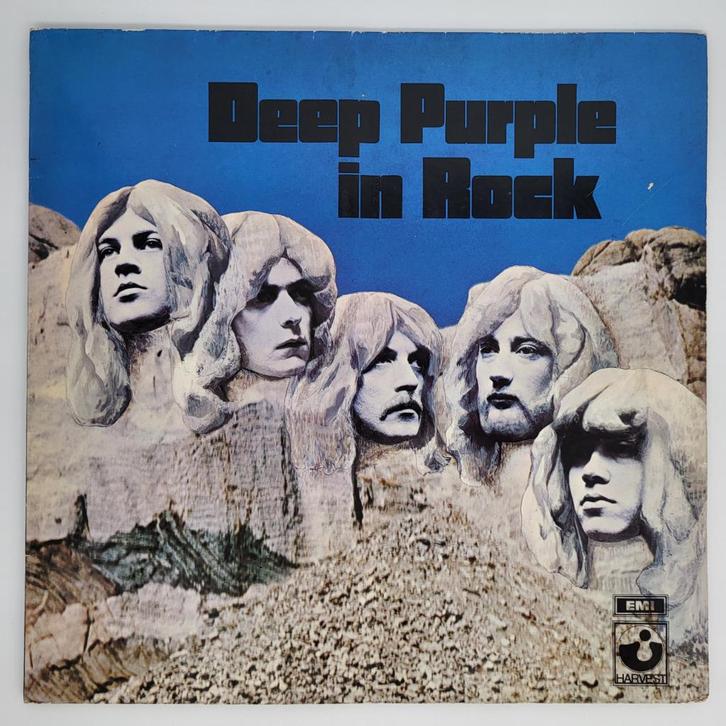 Deep Purple - In Rock - LP Gatefold - Harvest Germany '78, Cd's en Dvd's, Vinyl | Hardrock en Metal, Gebruikt, Ophalen of Verzenden