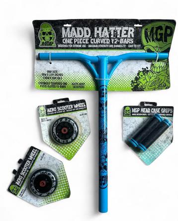 MGP Stuntstep Onderdelen - Nieuw! Stuur wielen handvaten beschikbaar voor biedingen